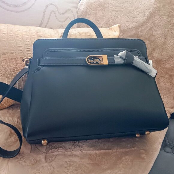 Coach Leather Tate Carryall